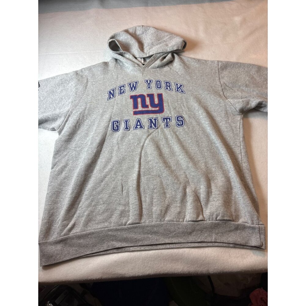 New York Giants Gray Hoodie Sweatshirt Size XL
